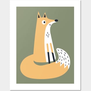 Funny Fox Posters and Art